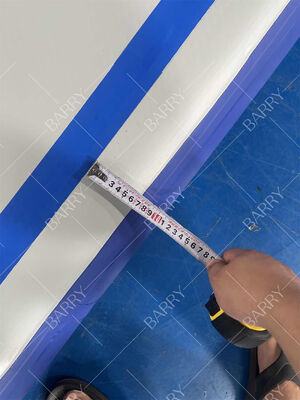 Colchón de pista de aire inflable para entrenamiento al aire libre