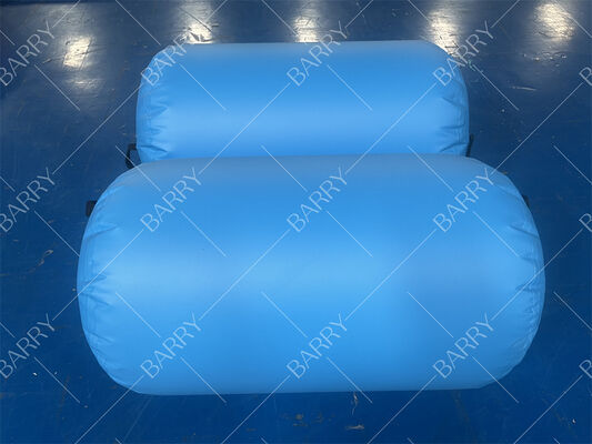 PVC de alta calidad de pista de aire inflable gimnasio de rodillos impermeable barril de rodillo para gimnasia yoga tumbling