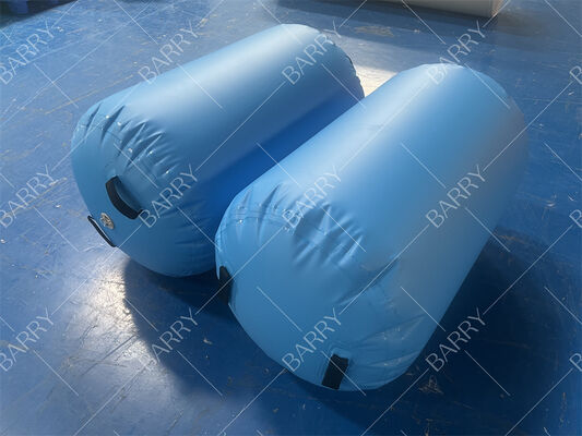 PVC de alta calidad de pista de aire inflable gimnasio de rodillos impermeable barril de rodillo para gimnasia yoga tumbling