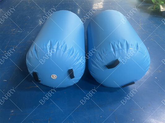PVC de alta calidad de pista de aire inflable gimnasio de rodillos impermeable barril de rodillo para gimnasia yoga tumbling