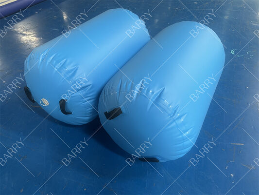PVC de alta calidad de pista de aire inflable gimnasio de rodillos impermeable barril de rodillo para gimnasia yoga tumbling