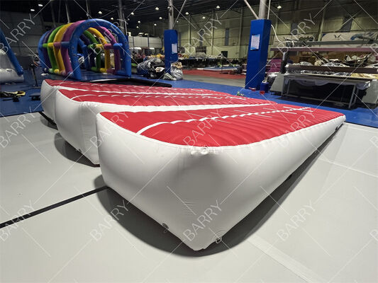 Fabricación Gimnasia Ejercicio Rampa de pista de aire inflable / Gimnasia Air Incline Triangle Ramp Mats