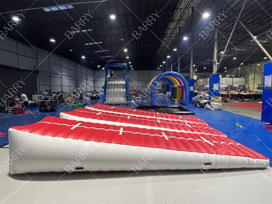 Fabricación Gimnasia Ejercicio Rampa de pista de aire inflable / Gimnasia Air Incline Triangle Ramp Mats