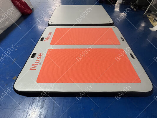 Esterillas de Pilates Flotantes DWF, Esterilla de Yoga Acuática Inflable para Agua, Esterilla Flotante para Piscina, para Ejercicio Físico Acuático