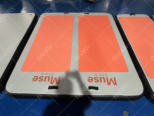 Esterillas de Pilates Flotantes DWF, Esterilla de Yoga Acuática Inflable para Agua, Esterilla Flotante para Piscina, para Ejercicio Físico Acuático