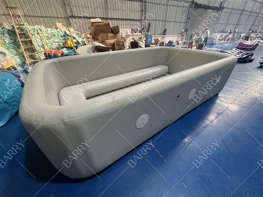 Comerciante personalizado para exteriores portátil gran piscina inflable caída de tejido de costura Dwf Piscina para niños