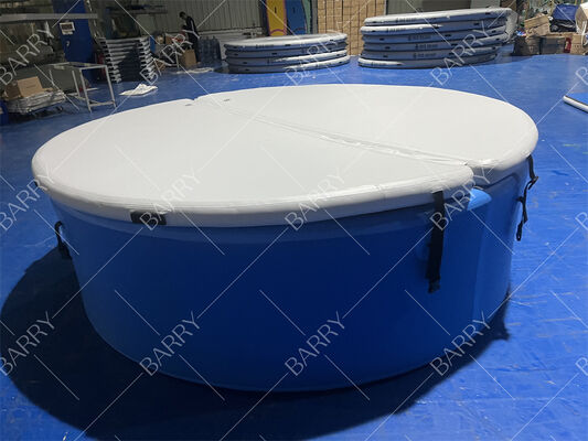Piscina inflable para niños y adultos de gran tamaño, duradera y económica, con cubierta