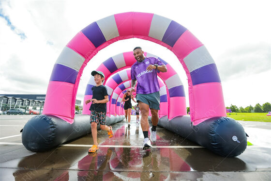 Carrera de obstáculos inflable grande NL Carrera de obstáculos inflable 5K