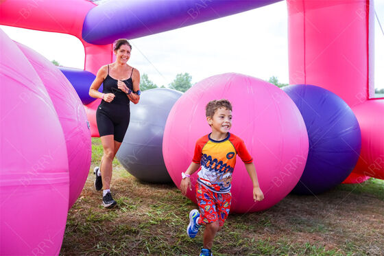 Carrera de obstáculos inflable grande NL Carrera de obstáculos inflable 5K