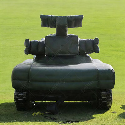8.8m Tanque Inflables Militar Modelo de Eventos al aire libre Decoración Tanque ligero de señuelo táctico
