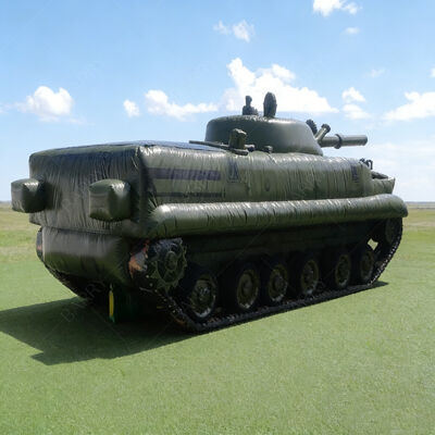 Tanque de batalla inflables anfibios para vehículos blindados