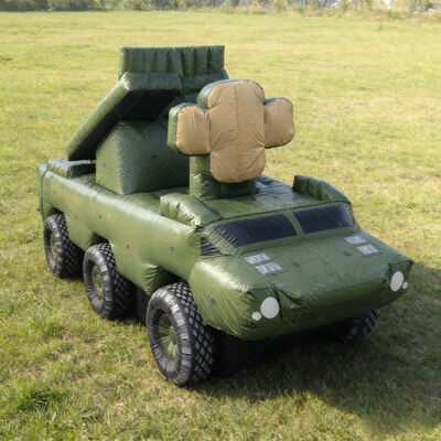 Vehículo Lanzamisiles Móvil de Defensa Aérea Sistema de Misiles Tácticos Inflable Vehículo Señuelo