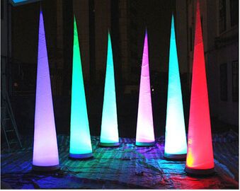 El tubo 8 del sexo llevó el color cambiante de la columna inflable de Lighing para la exhibición