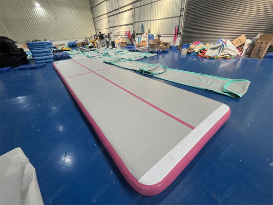 Grueso inflable de la pista de aire de la gimnasia que cae los 0.2m