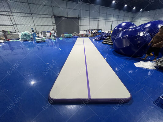 Grueso inflable de la pista de aire de la gimnasia que cae los 0.2m