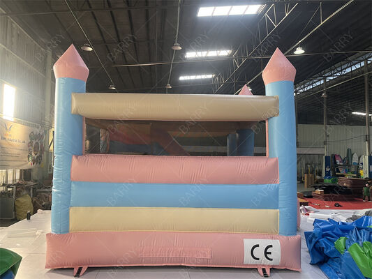 Casa de salto inflable con tobogán