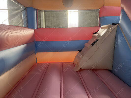 Casa de salto inflable con tobogán