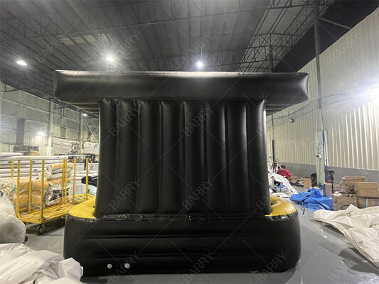 Bar de piscina inflable con puntada por gota