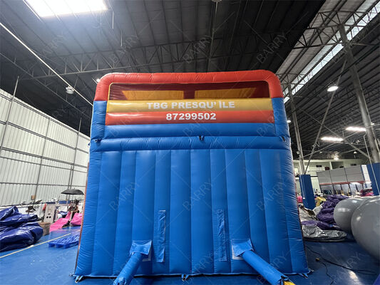 Tobogán Acuático Inflable de Grado Comercial El Rey León con Piscina, Tobogán Seco/Húmedo de 3 Carriles para Negocios de Alquiler y Eventos Familiares