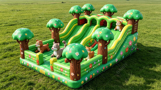 Casa del Árbol de la Selva Casa Inalámbrica Rebobina con Diapositivas Commercial Combo de Fiestas para Niños