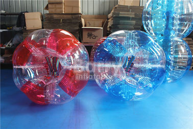 1,2 bola de la burbuja del PVC TPU del tamaño de M el 1.5m el 1.8m para el partido de fútbol al aire libre del deporte del juego