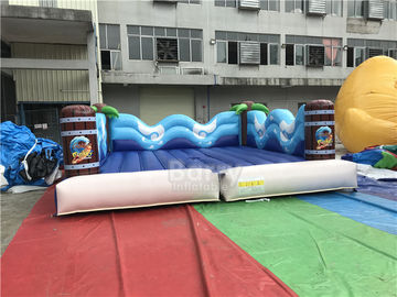 Juegos inflables dobles de los deportes/simulador inflable de la resaca con la tabla hawaiana mecánica del colchón