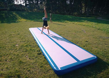Tamaño de encargo de la pista de Mat Tumbling Gymnastics Inflatable Air del gimnasio