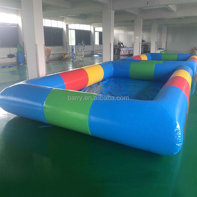 Piscina inflable adulta colorida del PVC de 0.9m m para al aire libre