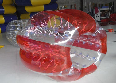 Paseo inflable al aire libre resistente al fuego modificado para requisitos particulares de los juguetes en bola plástica de la burbuja