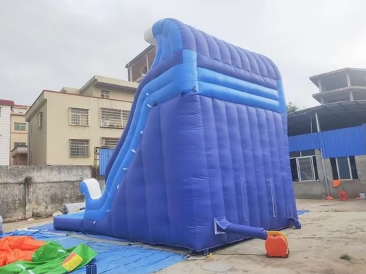 Tobogán acuático inflable del parque de atracciones explotar la diapositiva animosa