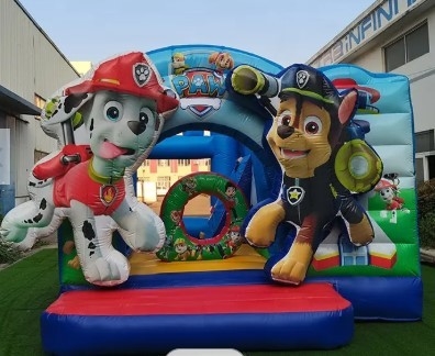 la casa inflable del salto de los niños de la casa de la despedida del carnaval del PVC de 0.55m m explota el castillo