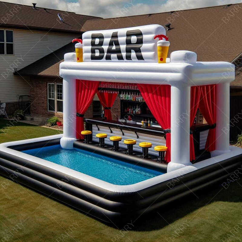 Piscina Inalámbrica para Bar Juguetes acuáticos Piscina para Jardín Pub Pvc Piscina Inalámbrica