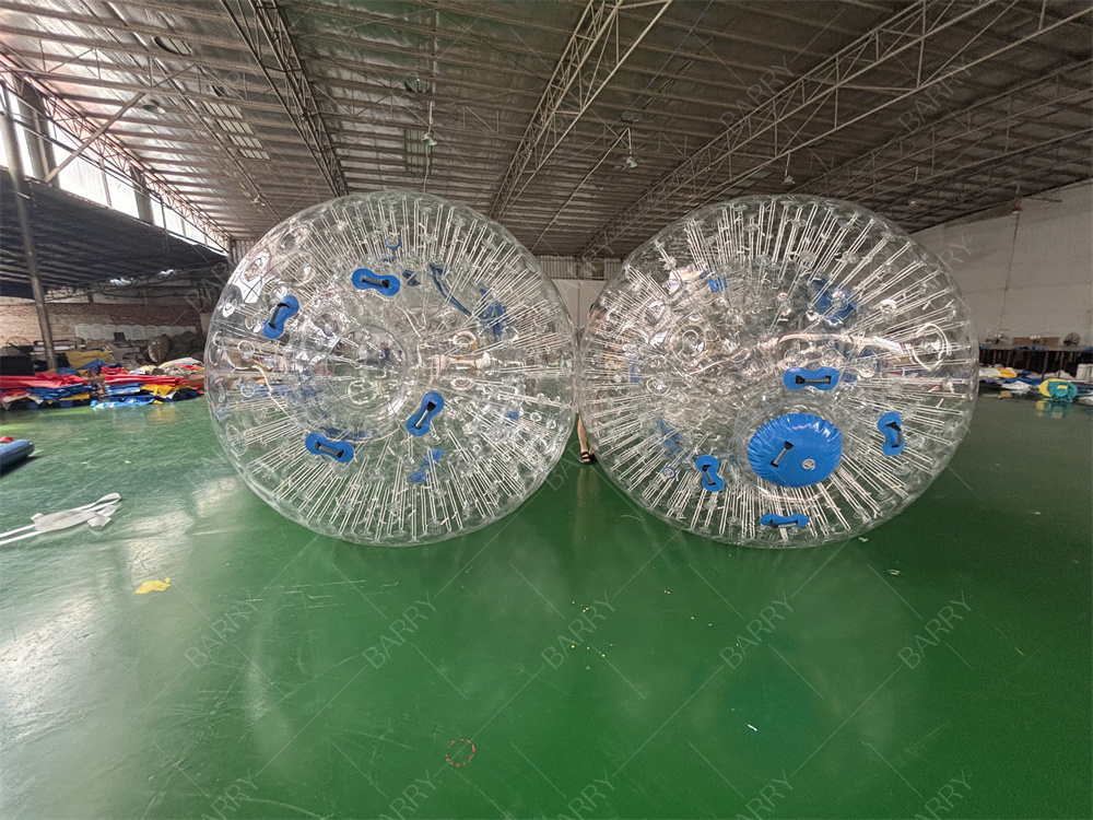 PVC TPU 2.5m Hombre loco hámster Zorbing bola rodante Zorb inflada bola para niños adultos