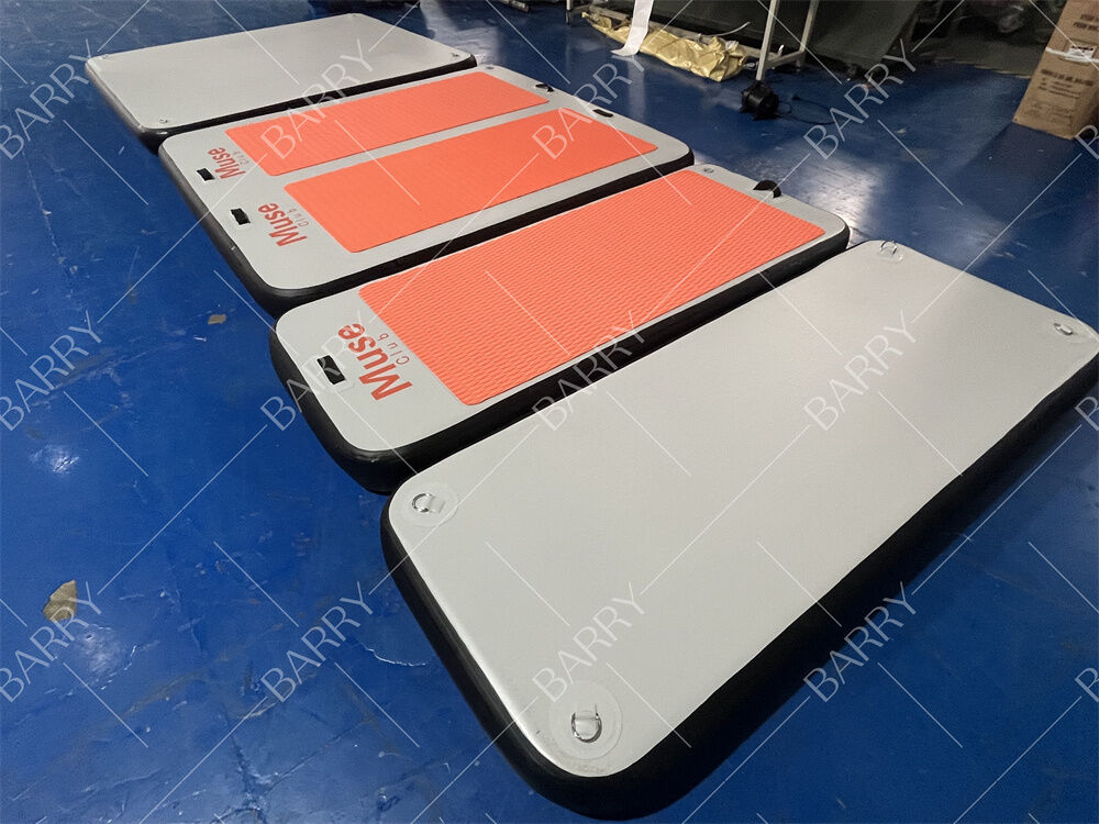 Esterillas de Pilates Flotantes DWF, Esterilla de Yoga Acuática Inflable para Agua, Esterilla Flotante para Piscina, para Ejercicio Físico Acuático