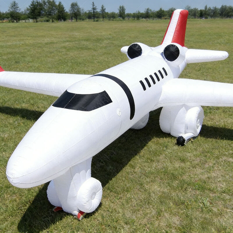 Modelo de evento: Avión de negocios civil inflable, señuelo, vehículo de misiles de defensa aérea