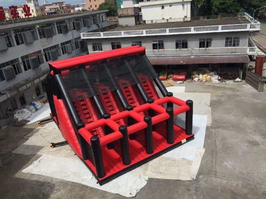 Trampolín inflable de la gorila del castillo de la lona que salta combinado inflable del patio