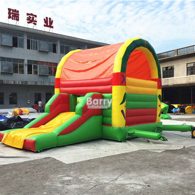 Casa de salto inflable de la gorila de los niños de la calidad comercial del castillo del tema animal