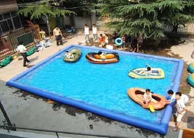 El rectángulo grande portátil de la piscina de agua de los niños al aire libre explota las piscinas