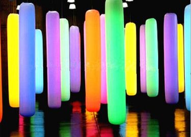 El tubo 8 del sexo llevó el color cambiante de la columna inflable de Lighing para la exhibición