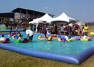 Piscinas del parque de atracciones pequeñas para los niños, piscina inflable para la familia