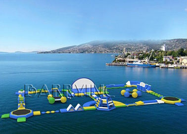 Equipo al aire libre del parque del agua de las ondas de agua, parque flotante inflable del agua