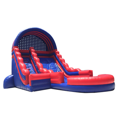 Toboganes acuáticos inflables del PVC de los adultos con la piscina grande