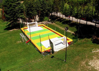 Campo de fútbol al aire libre de 12 de x 2 de los x 6m/campo de fútbol inflables con la bomba de aire