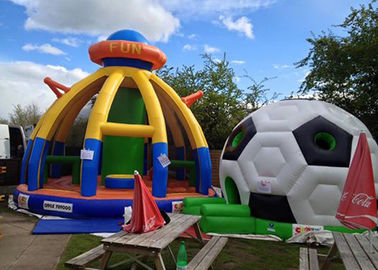 Patio inflable comercial del niño con el logotipo que imprime SCT EN71