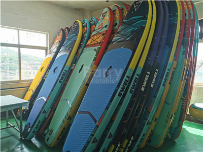 la resaca inflable del deporte acuático del tablero del SORBO 365lbs se coloca encima de color modificado para requisitos particulares del tablero de paleta