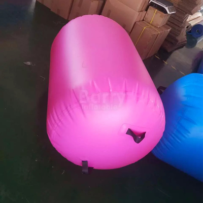 barril inflable del rodillo del aire de los 75cm los 90cm del diámetro fácil mover el color rosado