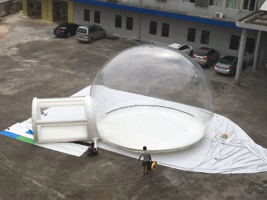 Tienda inflable de la burbuja de aire de la bóveda de la lona del Pvc para el hotel al aire libre