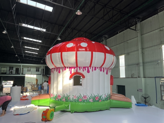 seta de alquiler de salto comercial de la casa inflable de la despedida del castillo del diámetro de los 5m