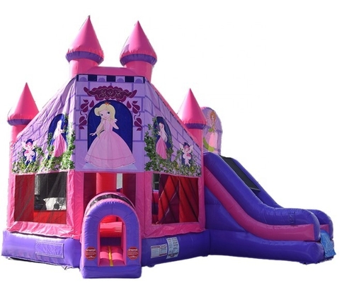 gorila inflable del niño del PVC de 0.55m m con princesa Theme de la diapositiva