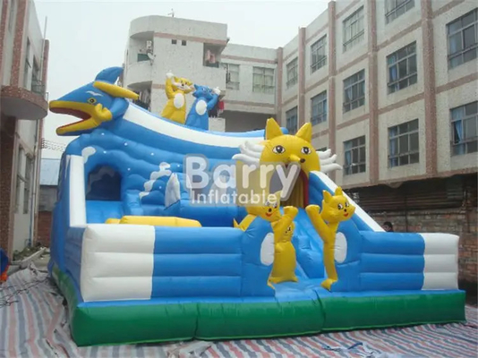 Parque temático inflable para niños, parque infantil con tobogán para animales, parque infantil, entretenimiento, castillos hinchables, alquiler